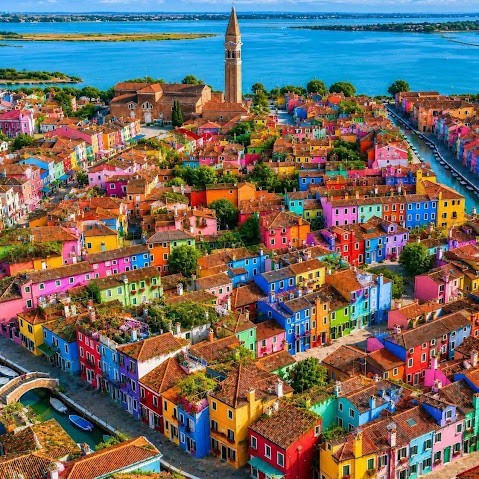 Burano Italy Colorful Houses