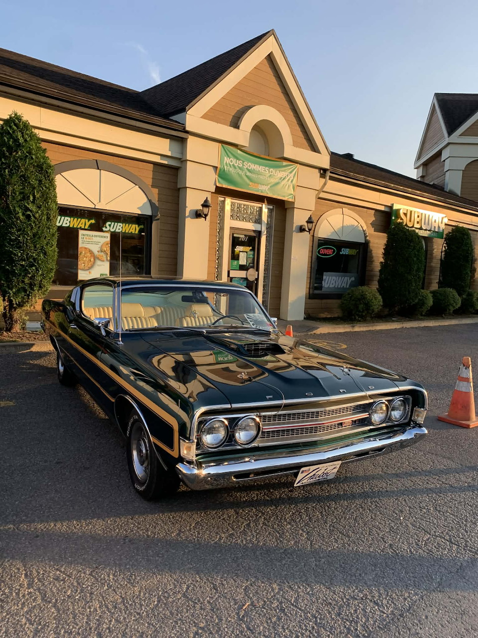1968 Ford Torino GT classic American muscle car