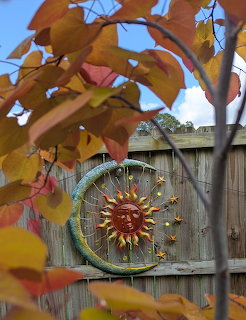 Sun Face Garden Art