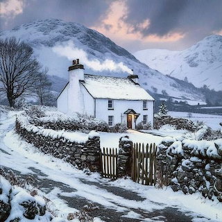 Cottage in the Snow