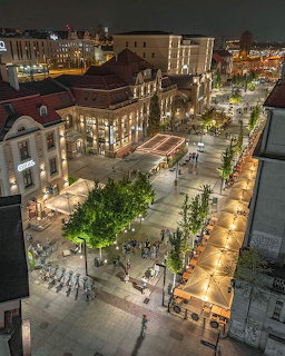 Katowice Night Square
