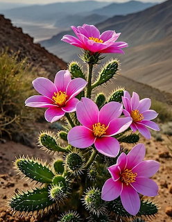 Pink Mountain Wildflowers