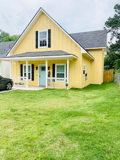 Yellow Cottage with Front Porch