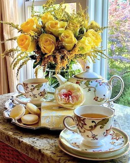 Tea and Macarons