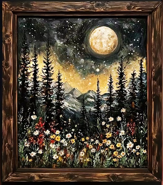 Jungle Moon Flowers