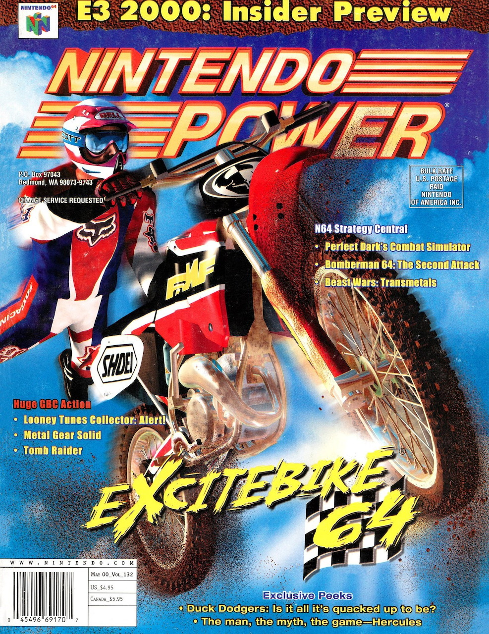 Nintendo Power Excitebike 64