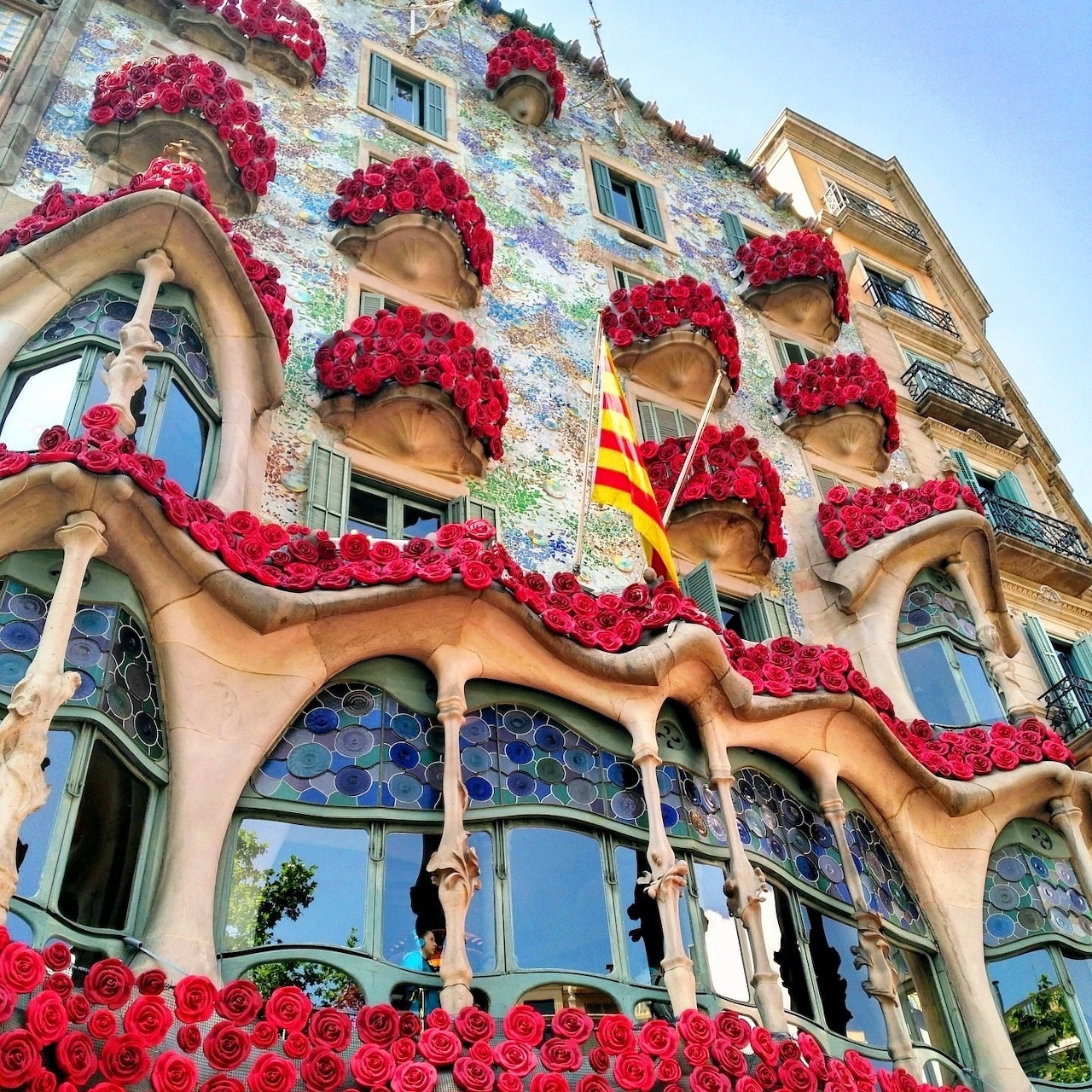 Casa Batlló Floral Facade