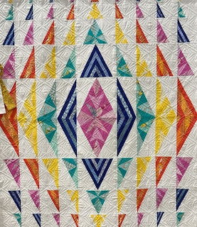Geometric Triangle Quilt