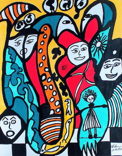 Dancing Girl Art