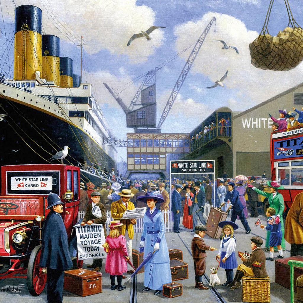 Titanic Dock Scene