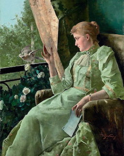 Woman in Green