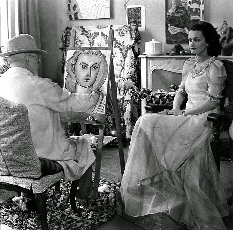 Artist Painting Woman