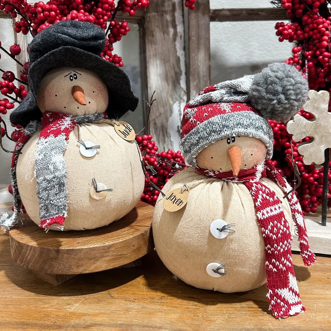 Snowman Figurines