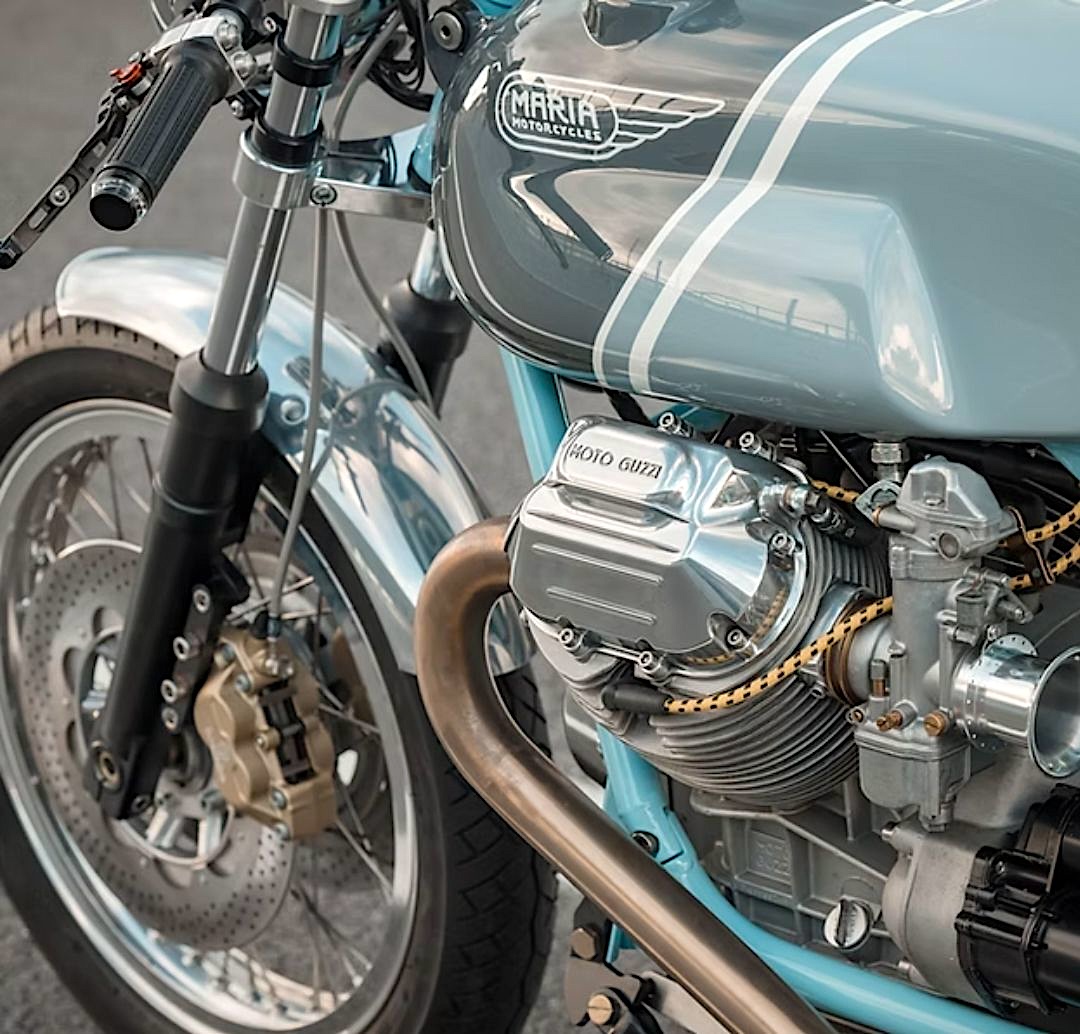 Moto Guzzi Custom Motorcycle