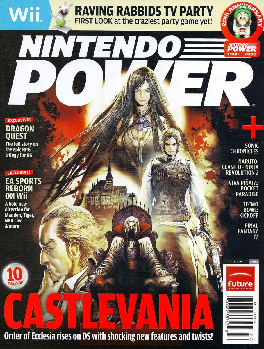Nintendo Power Castlevania Cover