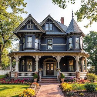 Victorian House with Turret