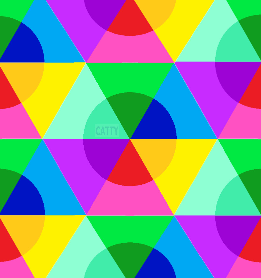 Geometric Color Pattern