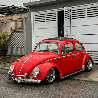 Red Volkswagen Beetle