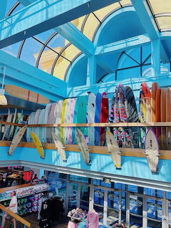 Surf Shop Interior