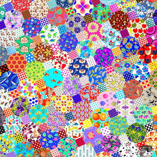 Colorful Patchwork Collage