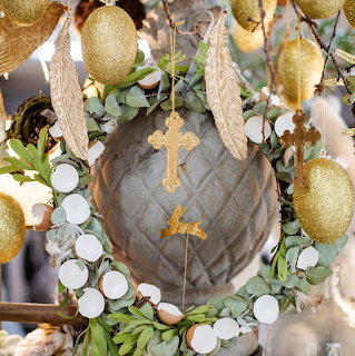 Easter Decoration with Eggs