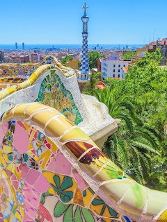Park Güell Barcelona Mosaic
