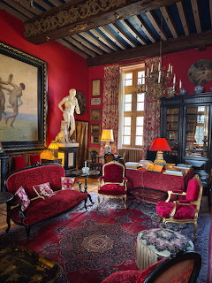 Red Salon Interior