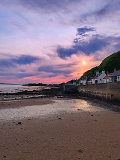 Limekilns Fife Scotland Sunset