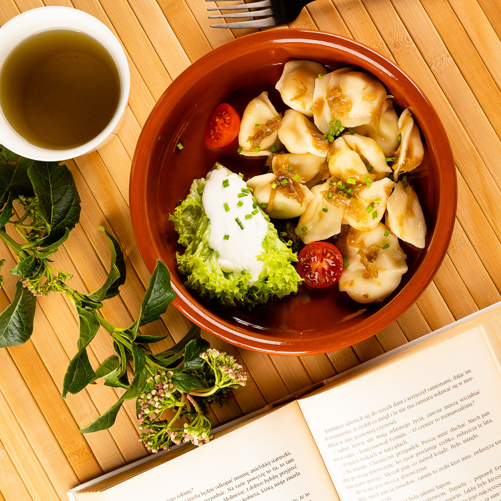 Healthy Bowl with Tea