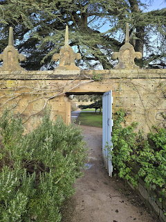 Garden Gate Stone Wall