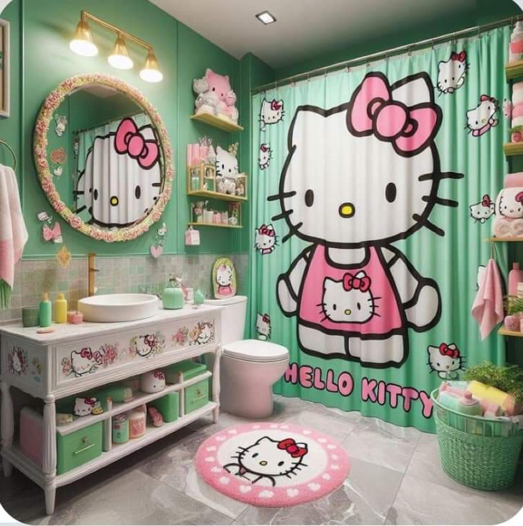 Hello Kity Bathroom