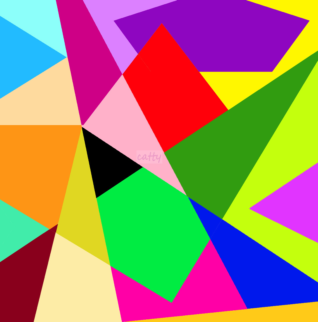 Colorful Abstract Geometric Shapes