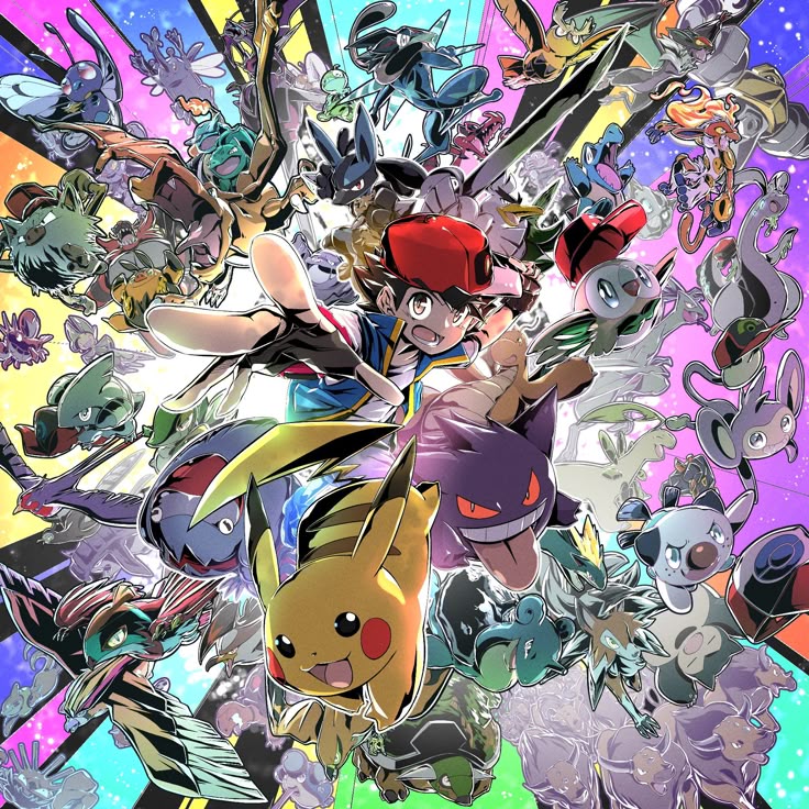 Pokemon Battle Collage