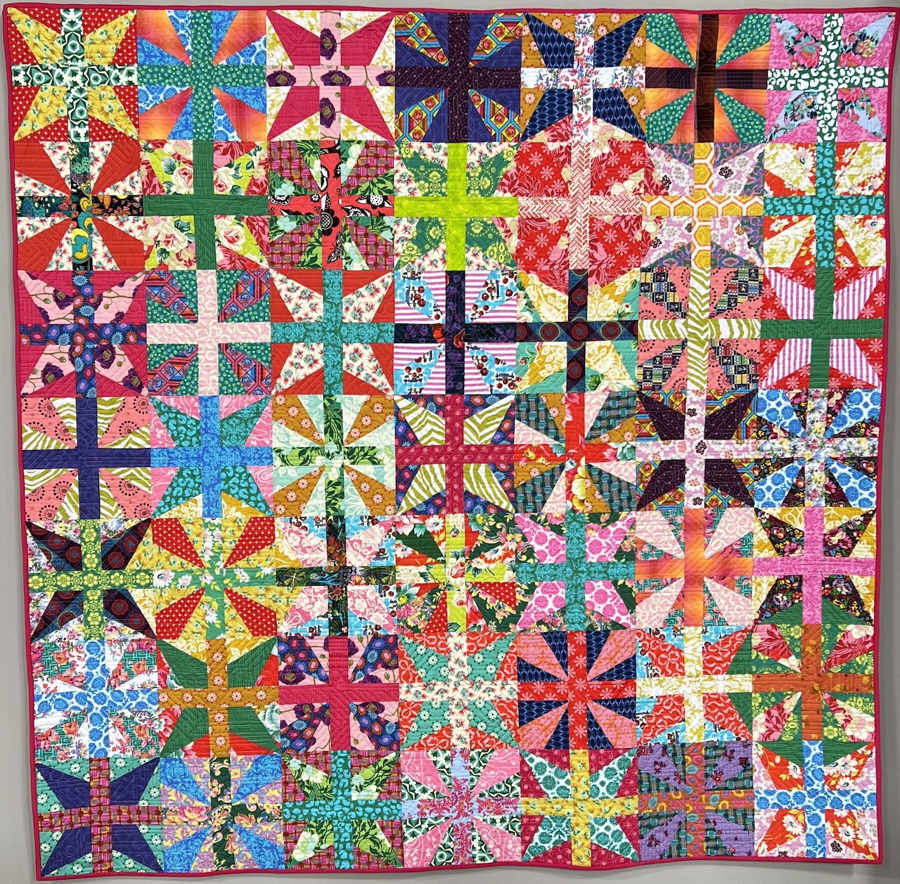 Colorful Patchwork Quilt
