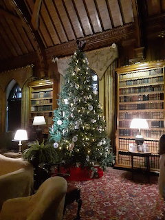 Tyntesfield Library Christmas Tree