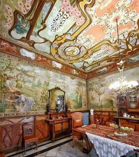 Ornate Art Nouveau Interior