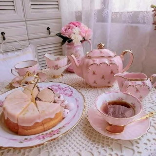 Pink Tea Set