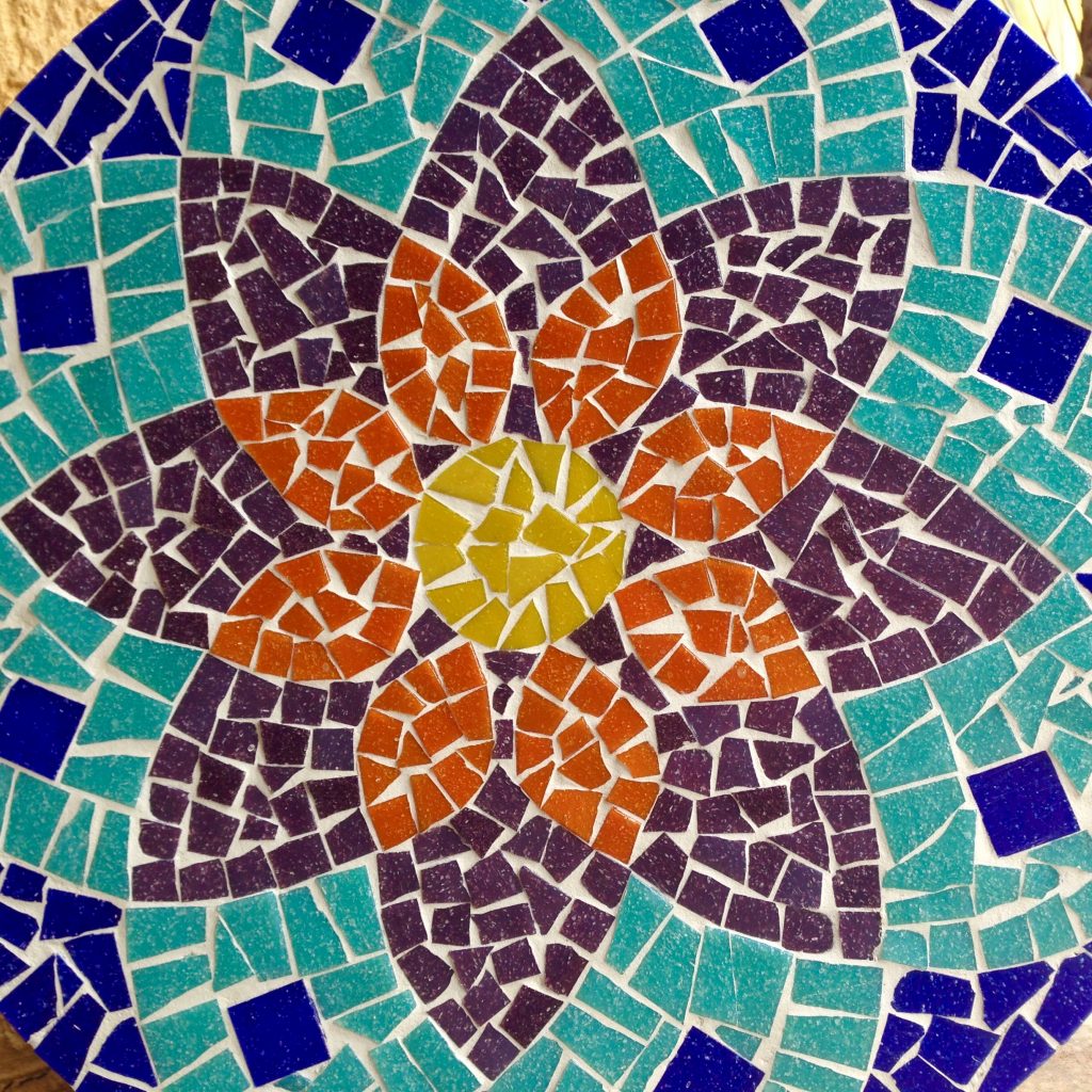 Mosaic Mandala Flower