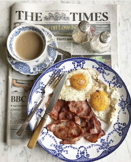 Bacon, Eggs, and Tea with The Times