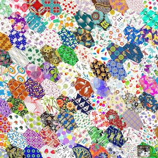 Colorful Patchwork Quilt Pattern