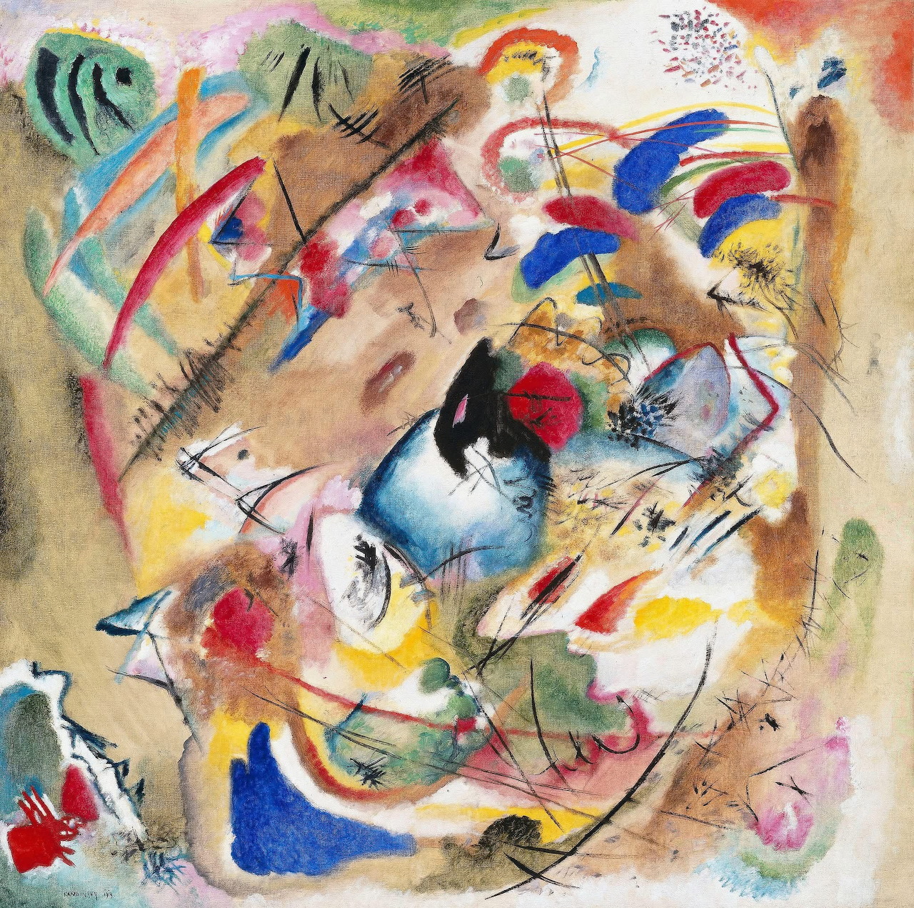 Träumerische Improvisation Kandinsky 1913