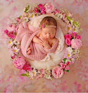 Sleeping Baby Flowers