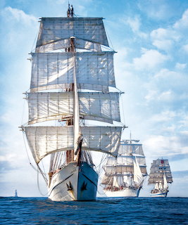 Tall Ships Under Sail
