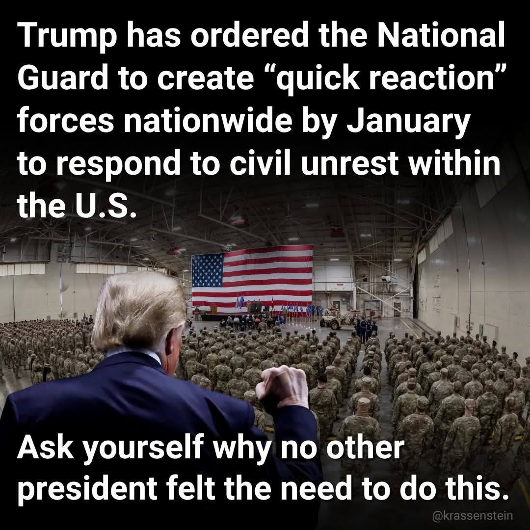 Trump Addressing Troops
