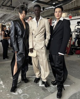 Lee Jeno Fashion Show Backstage