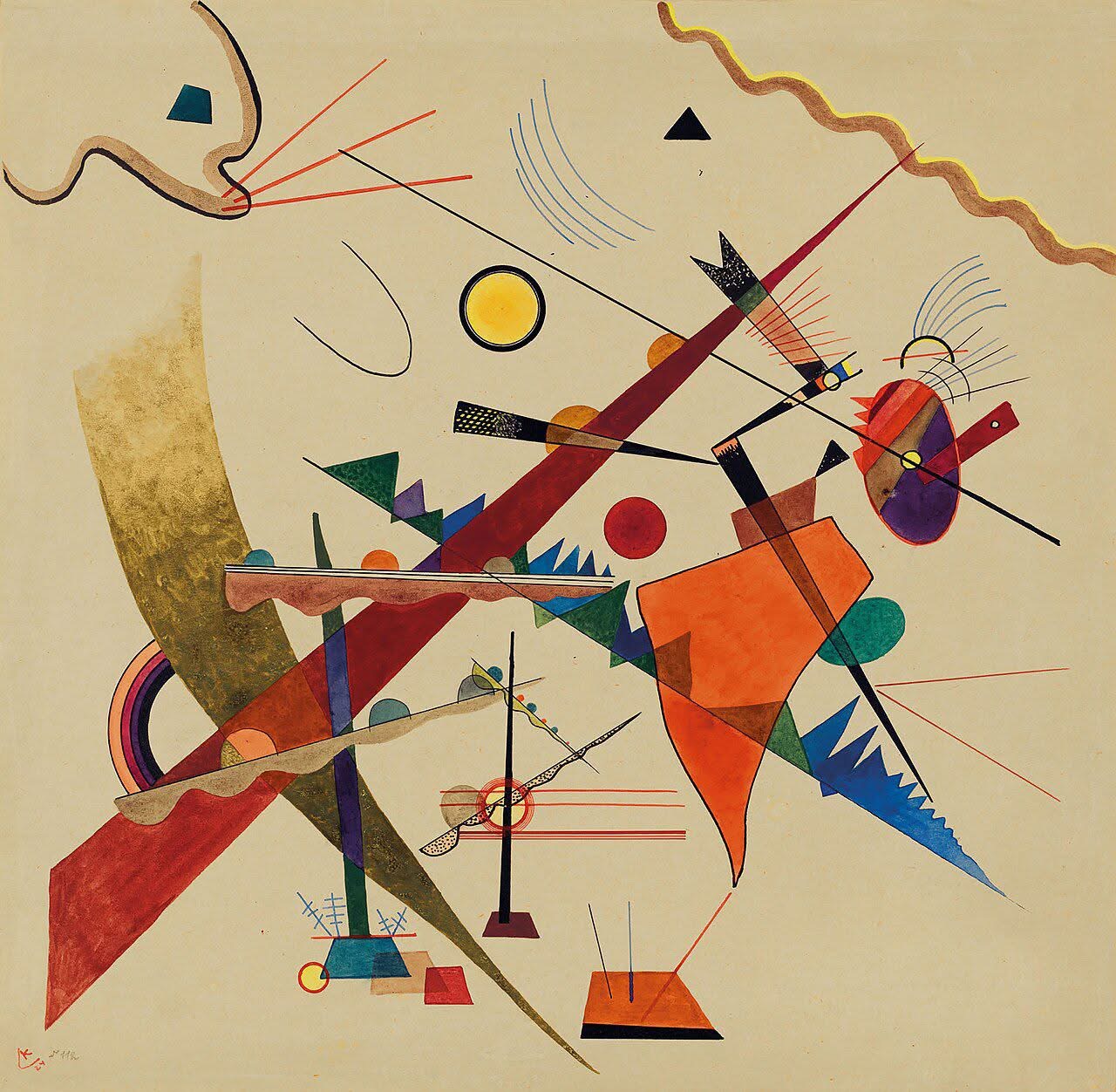 Trüber Ascent Kandinsky 1924