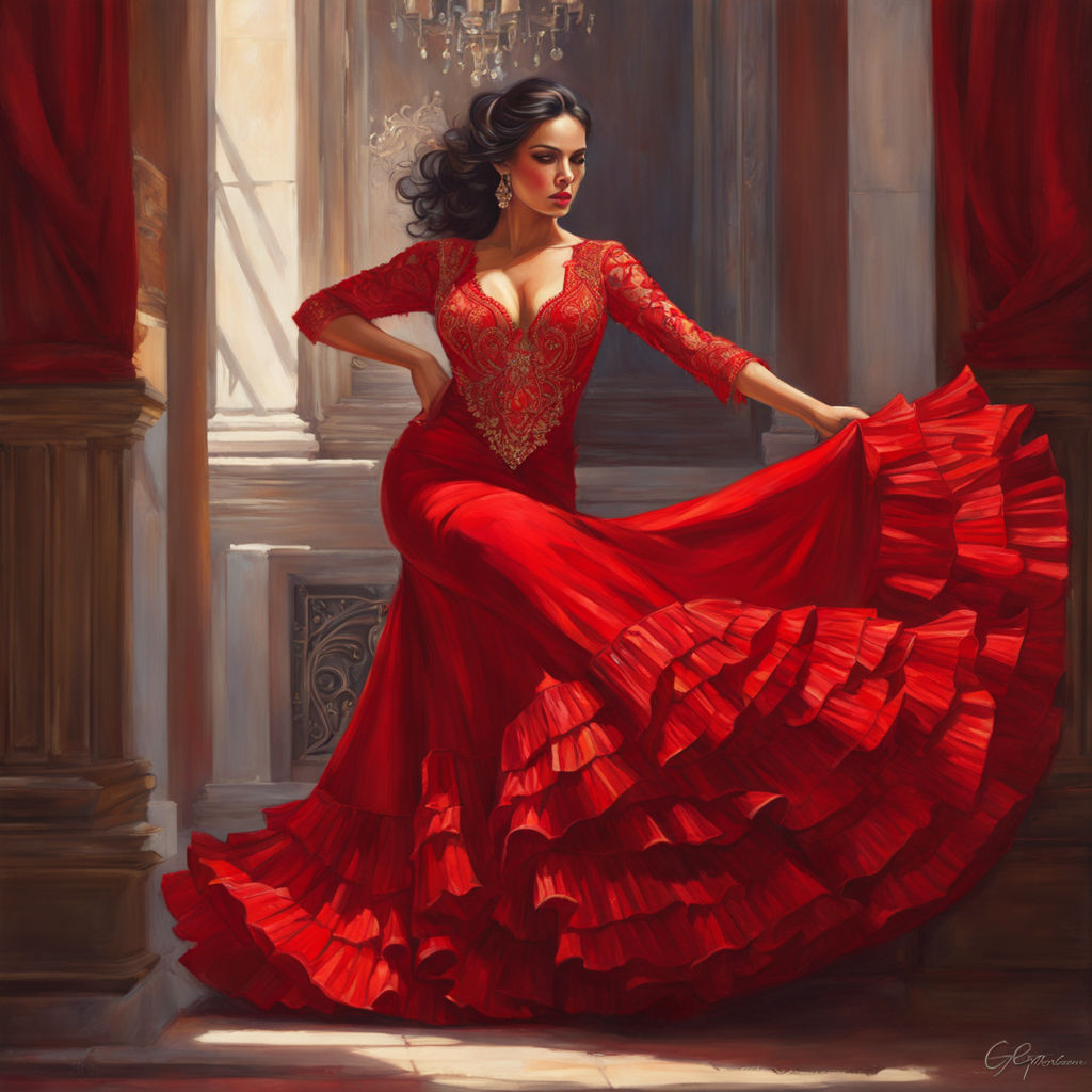 Spanish Flamenco Dancer