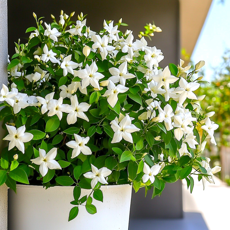 White Jasmine Flowers