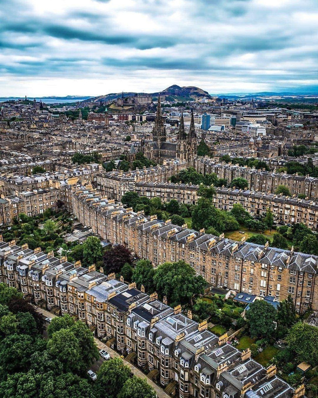 Edinburgh Scotland Cityscape