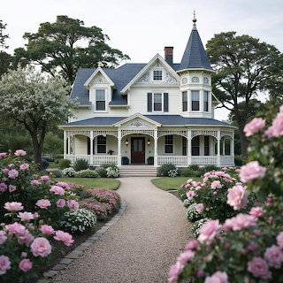 Victorian House with Garden